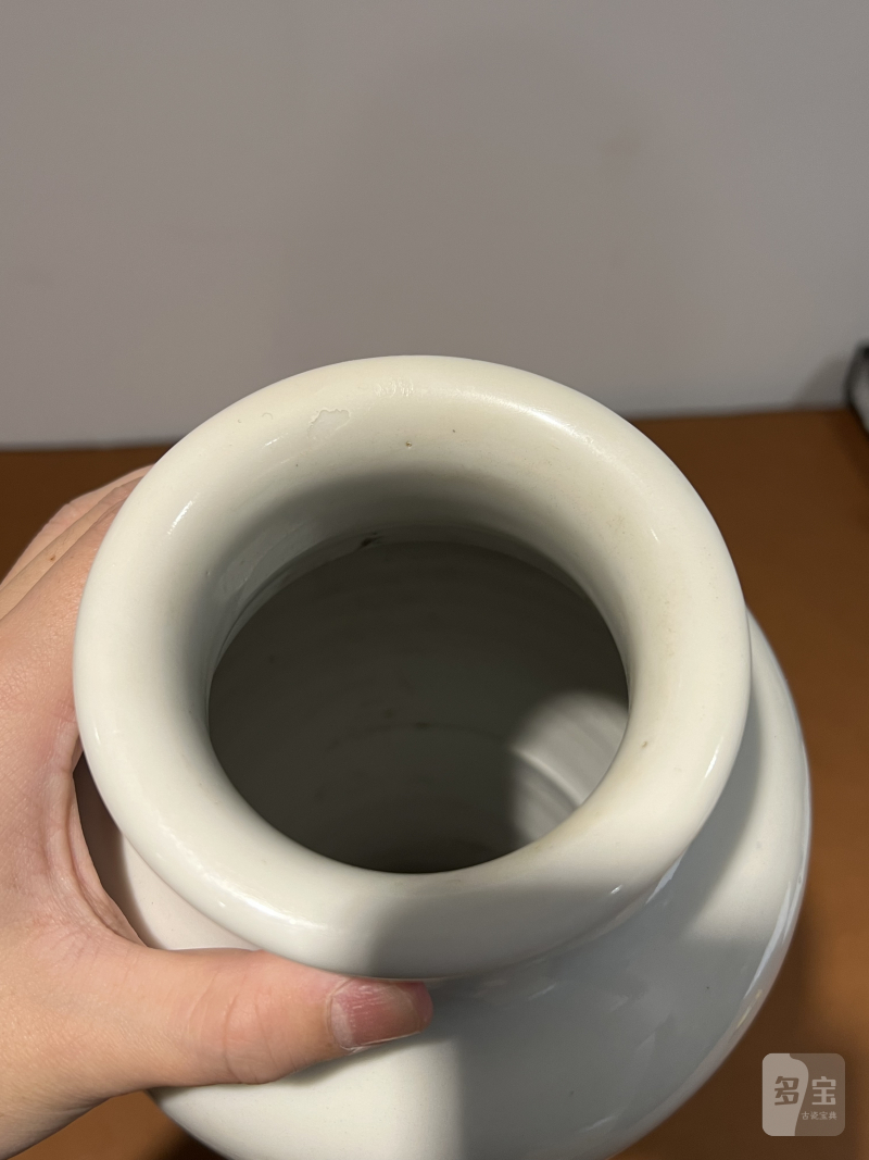 十七世纪 德化刻牡丹纹筒瓶 - 图11